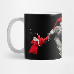 Sasquatch Catches Santa Mug